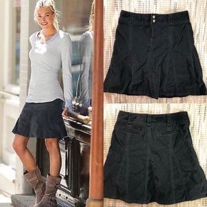 Athleta whenever corduroy skirt black - 8P
